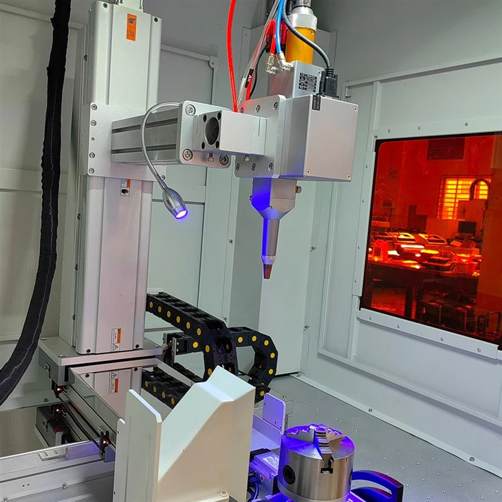 Enclosed Automatic Laser Welding Machine
