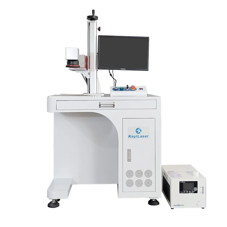 Water Cooling UV Laser Marking Machine 5w For Glass